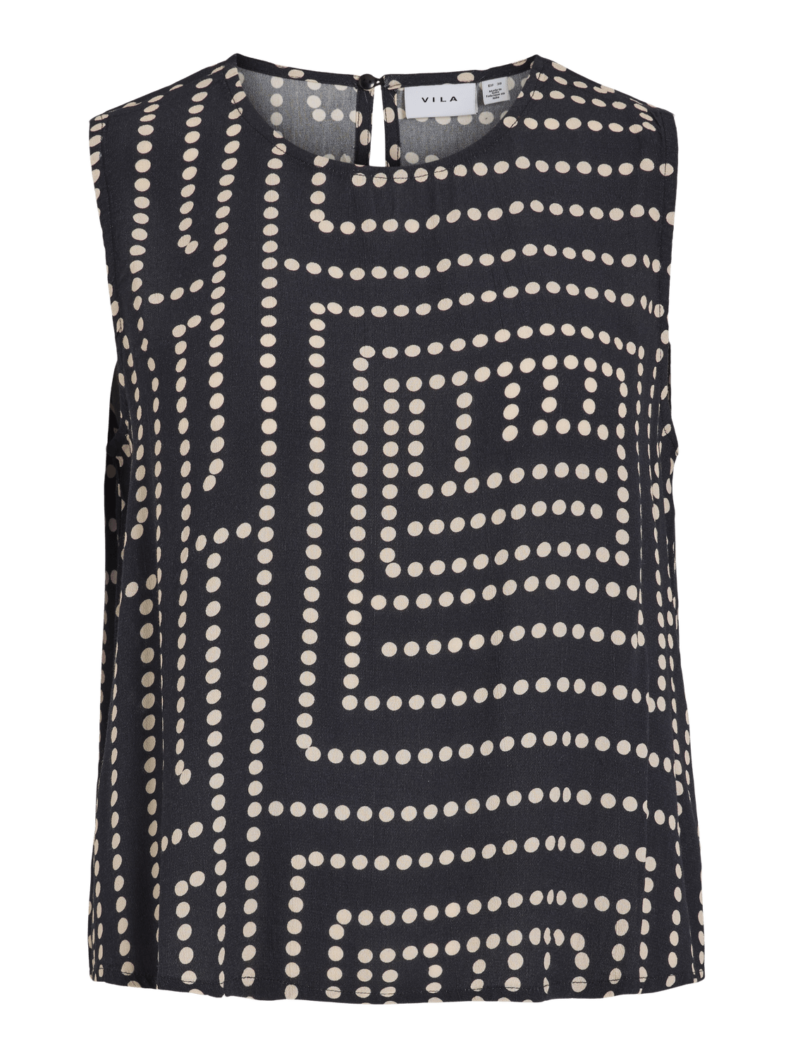 VIFRELLI Top - Black Beauty - VERO MODA & VILA Bergvik